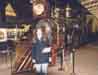Andrea at RR museum
